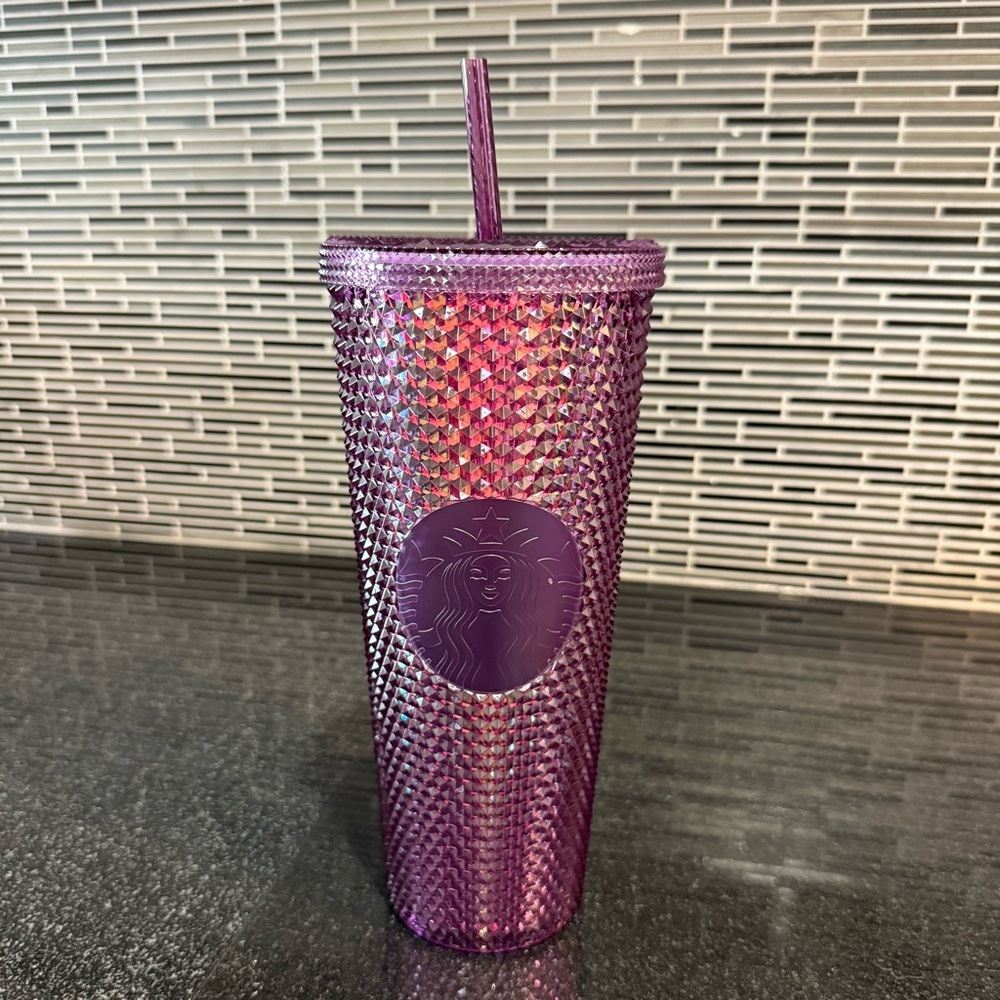 NWT Starbucks Iridescent Purple Tumbler